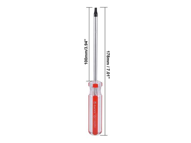 Magnetic T15 Torx Screwdriver with 4 Inch Cr-V Steel Shaft