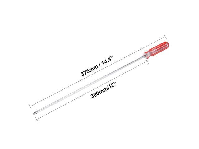Magnetic #1 Phillips Screwdriver with 12 Inch Shaft