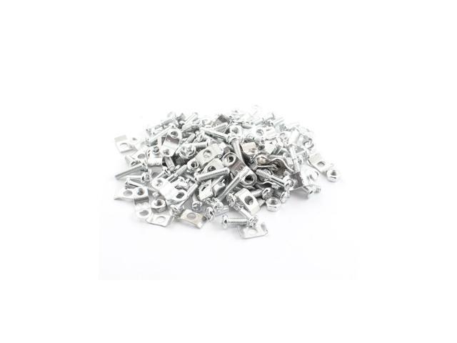 Gray DB9 9 Pins Female Connector Hood Cover Protection Cap 15 Pcs