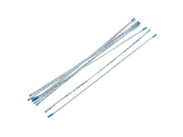 Unique Bargains 10Pcs 0.5mm Pitch 4 Pin AWM 20624 80C 60V VW-1 Flexible Flat Cable FFC 200mm