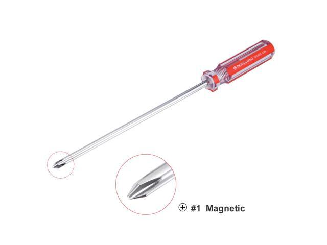 Magnetic #1 Phillips Screwdriver with 6 Inch Shaft