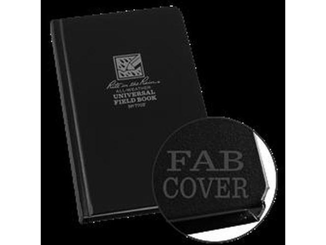 RITE IN THE RAIN 770F Bound Notebook,Uni,4-3/4in. x 7-1/2in.