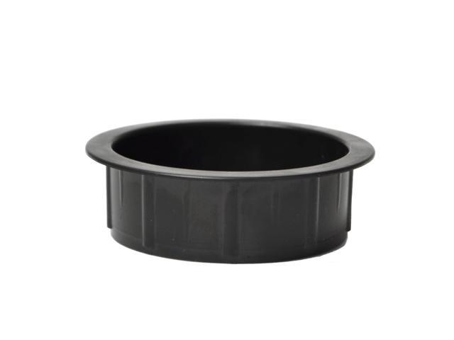 1 Inch Replacement Black Plastic Cup Holder for Recliners and Sofas