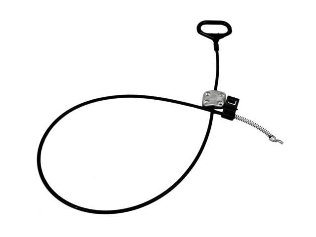 D Pull handle with Cable with 3.25' Exposed Wire and 3mm Barrel, Metal Mounting Bracket along with 41' total length with an Assist Spring S-Tip
