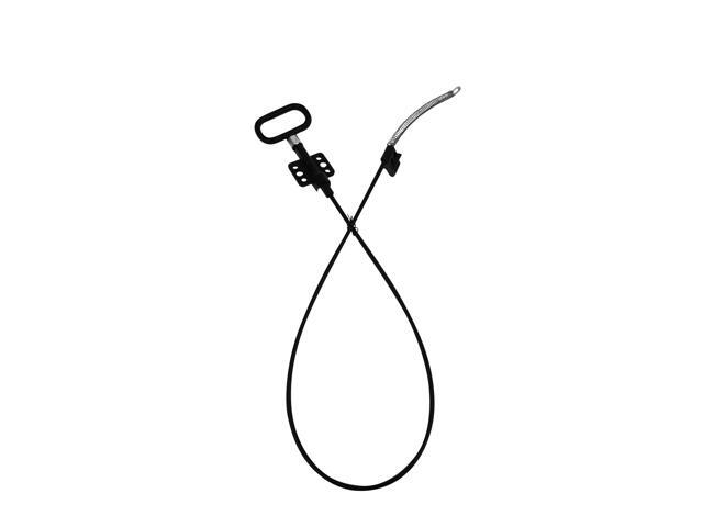 D-Ring Recliner Handle with O Ring cable, 4.33' exposed wire, and 39.85' total length.