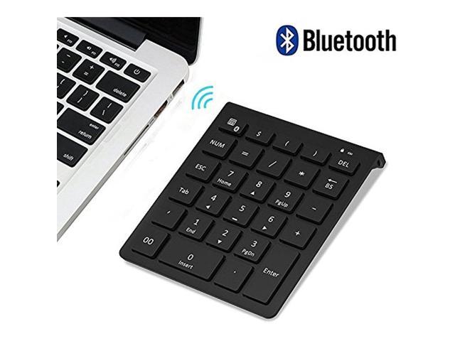 Bluetooth 3.0 Numeric Keypads Number Pad Portable Wireless 28 Key Keyboard For Data