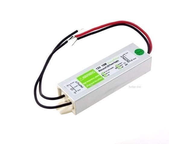 LED IP67 Waterproof Power Supply AC110-220V to DC 12V 0.83A 10W Outdoor strip lights monitor equipment Transformer Power Supply Adapter Driver