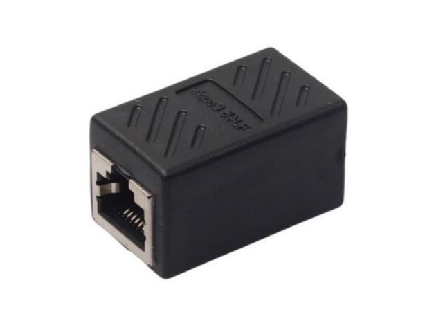 10 pcs Female to Female Network LAN Connector Adapter Coupler Extender RJ45 Ethernet Cable Join Extension Converter adpater
