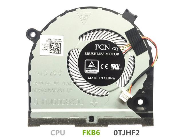 New 4 pin cpu cooling fan for Dell G3 3579 G3-3579 3779 G5-5587 FKB6 OTJHF2 DC28000KUF0 DFS481105F20T EP