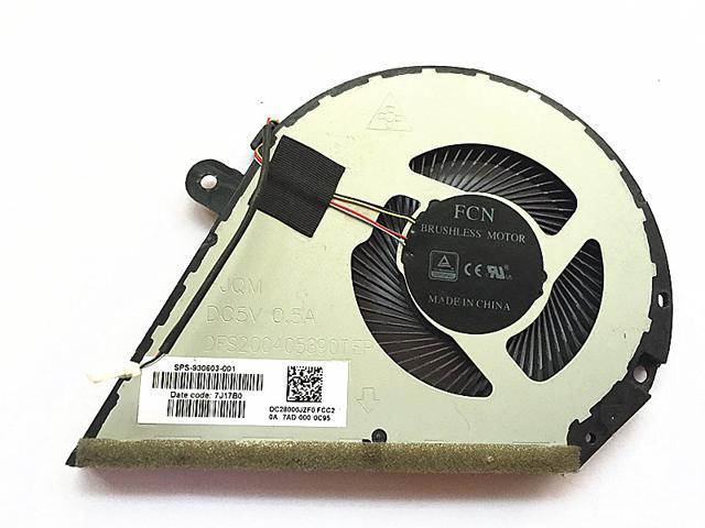 New original 4 pin CPU cooling fan cooler for HP or HP Pavilion 14-BF 14-BF035TX 14-BF036TX TPN-C131 930603-001 radiator DFS200405390T-FJQM
