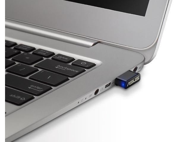 ASUS - USB-AC53 Nano AC1200 Dual-Band Wi-Fi 5 USB Network Adapter - Black - image 3