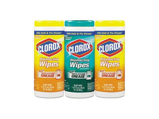 Clorox 30112 Disinfecting Surface Cleaner Wipes Value Pack Scented 105 ct Total