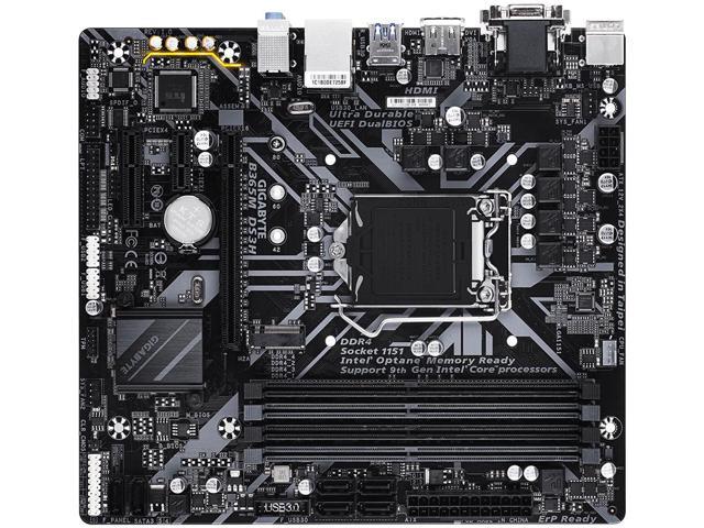GIGABYTE B365M DS3H LGA 1151 (300 Series) Micro ATX Intel Motherboard