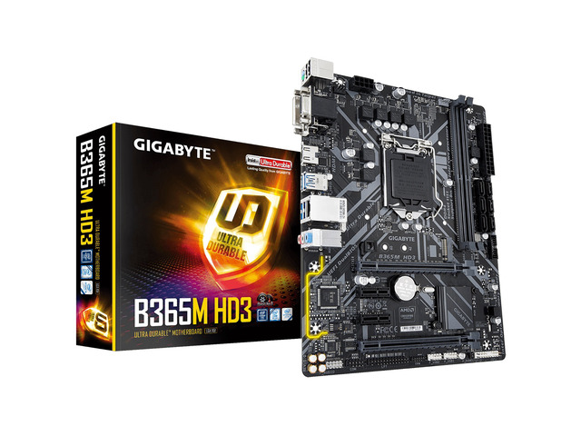 Gigabyte HD3 Intel B365 LGA 1151 Micro ATX DDR4-SDRAM Motherboard