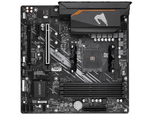 Gigabyte AMD B550 AORUS ELITE Socket AM4 Micro ATX DDR4-SDRAM Motherboard