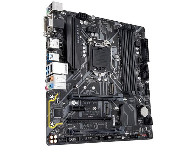 Gigabyte B365M D3H Intel B365 LGA 1151 Micro ATX Motherboard