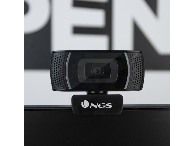 NGS Full HD 1920 x 1080 USB Webcam with built in Microphone