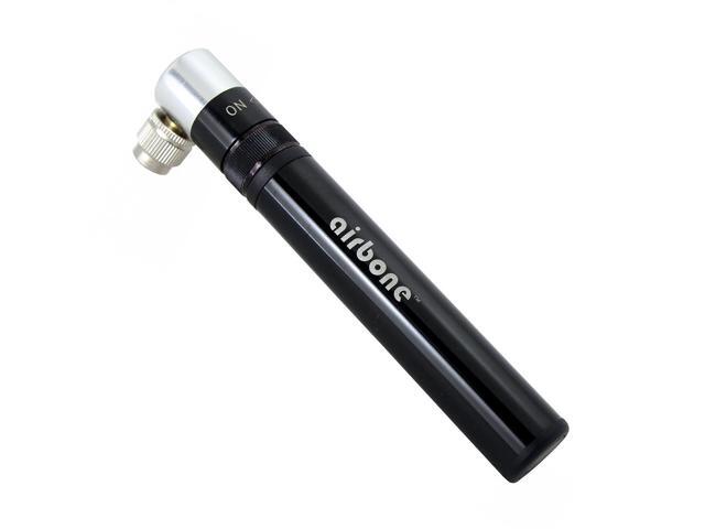 EyezOff Airbone ZT-726 Mini Dual Function Bicycle Pump - Compact Manual Pump + CO2 Inflator (100PSI)