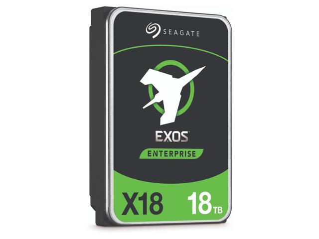 Seagate Exos X18 ST18000NM000J 18TB 7200 RPM 256MB Cache SATA 6.0Gb/s 3.5' Internal Hard Drive