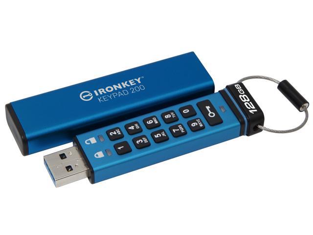 Kingston Ironkey Keypad 200 128GB Encrypted USB