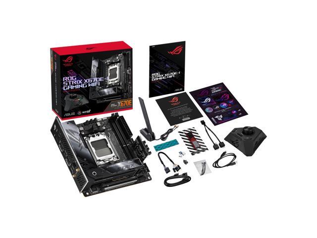 Asus ROG Strix X670E-I Gaming AMD X670 Socket AM5 Mini ITX DDR5-SDRAM Motherboard
