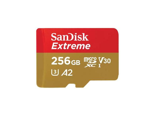 SanDisk - Extreme 256GB microSDXC UHS-I Memory Card for Gaming - image 3