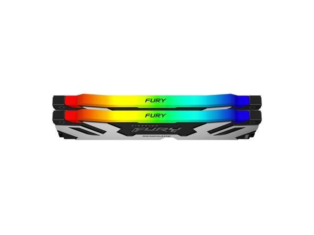 Kingston Fury Renegade RGB 32GB (2 x 16GB) 288-Pin PC RAM DDR5 6400 (PC5 51200) Desktop Memory Model KF564C32RSAK2-32