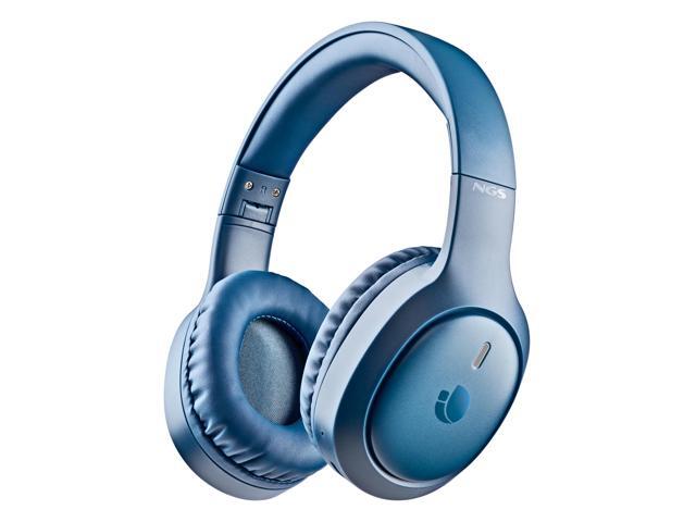 NGS Artica Tempest Wireless Over-Ear BT Headphones, Blue