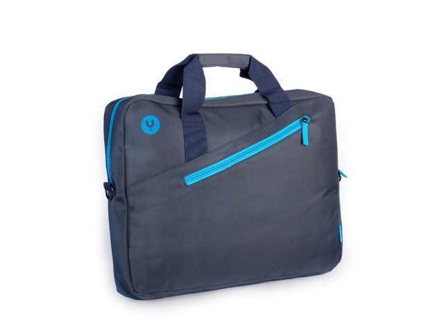 NGS Ginger Blue - 15.6' Laptop bag with external pocket - Blue