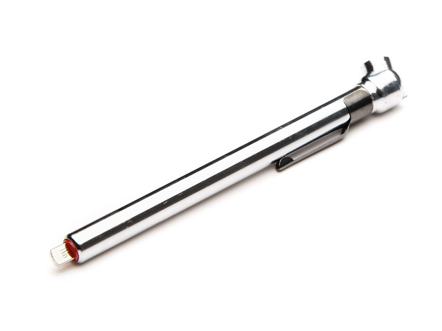 EyezOff Pencil Type Tire Pressure Gauge - Displays PSI and Bar