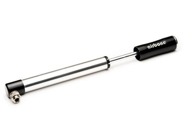 EyezOff Airbone EZ505 Black Aluminum Bicycle Pump 130PSI, Schrader/Presta Hand Pump