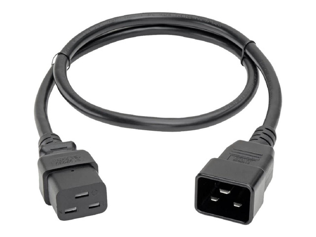 Tekit C20 to C19 Heavy Duty Power Cord Plug,IEC320 C19 to C20 Power Cord Replacement, 20A 250V,14AWG,6ft/1.8m