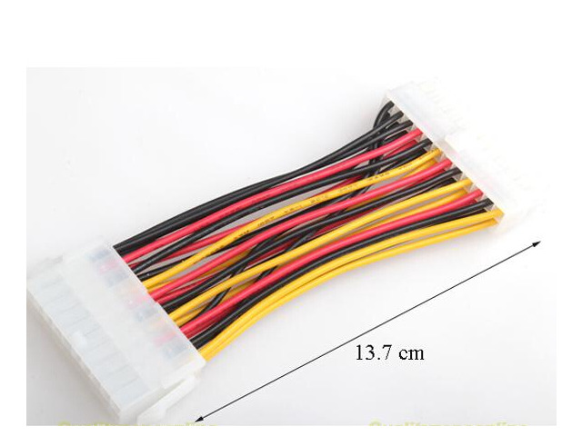 Tekit EATX power supply 24P Male to ATX 20P Female motherboard Cable