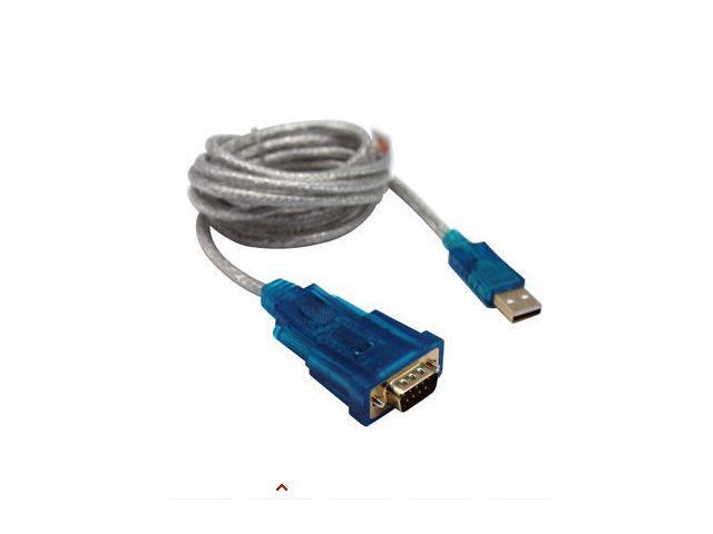 Dtech USB 2.0 TO SERIAL DB9 MALE (9 PIN) RS232 Converter CABLE ADAPTER (DT-5002 6ft/1.8m)