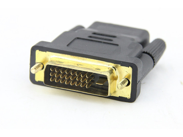 HDMI Female to DVI Male converter adapter Connecter, DVI 24+1 male to HDMI female conve...