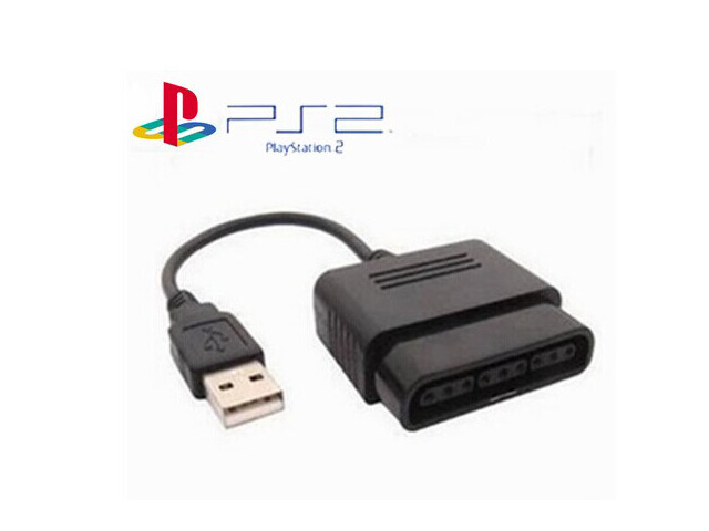 TeKit PS2 to PS3 Playstation Controller Adapter USB Converter,PS2 to PS3 PC Game Contro...