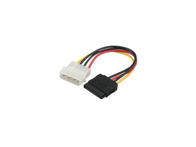 TeKit 4-Pin PC power to SATA Converter cable,4-pin IDE hard drive drive to SATA port cable