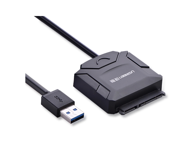 Quality USB 3.0 to Sata Converter Adapter Cable for 2.5'/3.5' SATA HDD/SSD, BLU-RAY DVD...