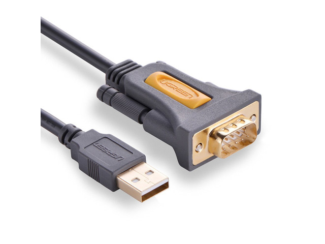 USB to RS232 DB9 Serial Male Converter Adapter Cable with PL2303 Chipset Gold Plated Dr...