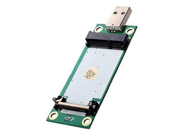 Mini PCI-E WWAN to USB Adapter with SIM CARD SLOT,Mini PCI-E to USB Port 52PIN with SIM Slot for Wireless Module Network Card,Mini Pci-e Mpci...