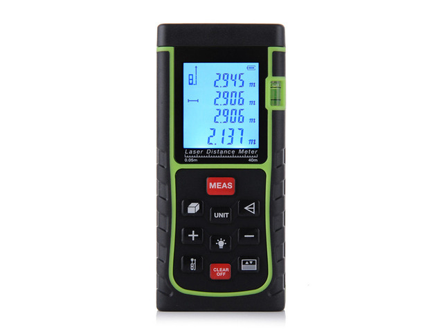 (40M/130ft) Handheld Laser rangefinder Laser Distance Meter Digital Laser Range Finder...