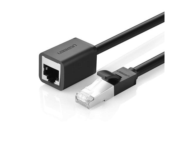 16ft/5m High quality Ethernet Extension Cable, Network Cat6 Extension Patch Cable RJ45 Cords Shielded Male to Female Connector, (11283)