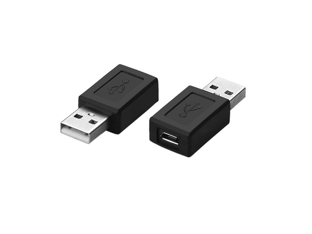 2 Pack USB A Male to Micro USB Female Converter Connecter Adapter,USB 2.0 A Male to Micro USB Female Converter Adapter Adaptor