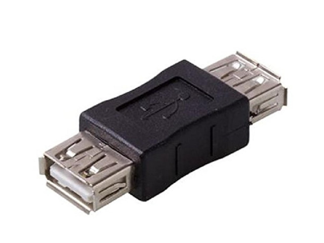 USB A Female to USB A Female converter connecter adapter,USB Female to Female Gender Changer (USB_F-USB_F)