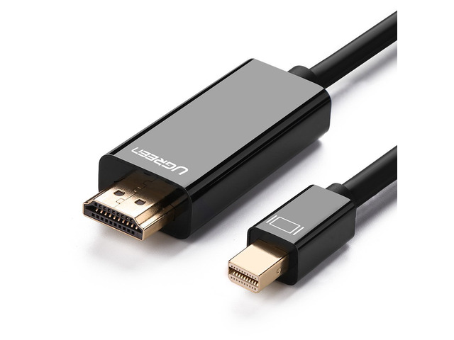 Mini DP to HDMI Converter adapter cable, Mini DisplayPort (Thouderbolt) Male to HDMI HD...
