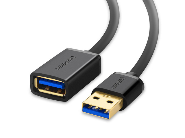 UGREEN (10ft/3m) USB 3.0 Extension Cable,Gold-Plated USB 3.0 Extender Cord Type A Male to A Female,USB3.0 M/F Extension cable 30127