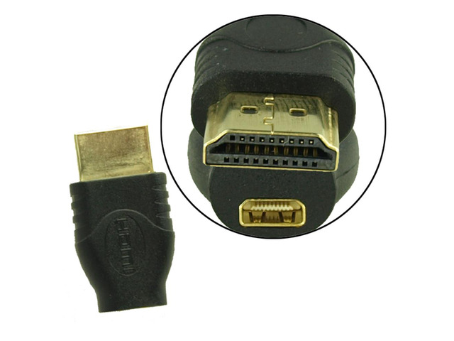 HDMI Male to MICRO HDMI Female Adapter Converter Coupler Connector,Micro Female to HDMI...