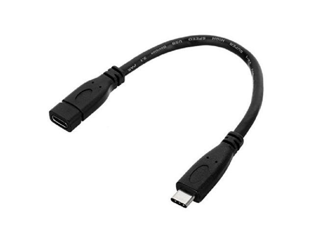USB-C USB 3.1 Type C Male to Female Extension Data Cable for 12 inch Macbook Tablet & Cell Phone
