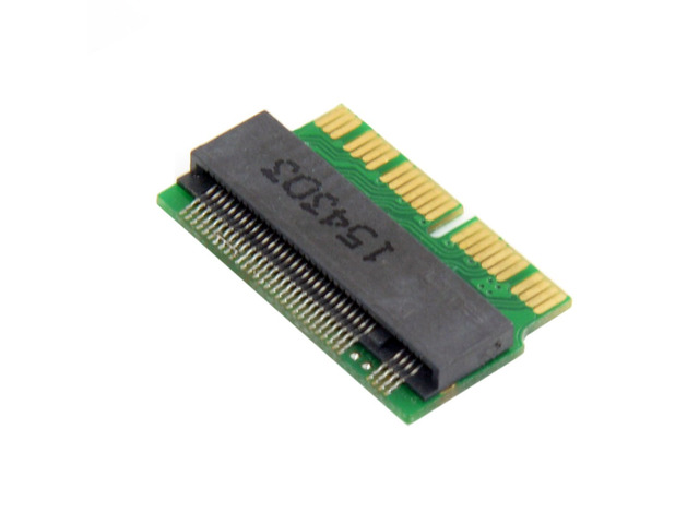12+16Pin 2014 2015 Macbook to M.2 NGFF M-Key SSD Convert Card for A1493 A1502 A1465 A14...