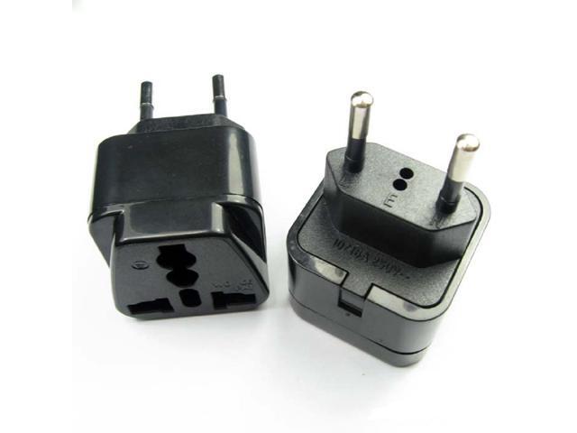 2 Pack Universal to Brazil power converter Travel adapter,International to Brazil Brazilian Electrical Adapter